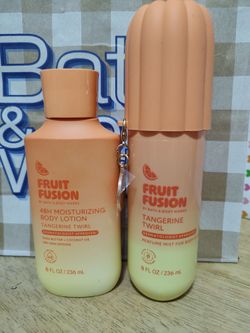 Bath & Body Works fruit infusion sets $18 2pcs.