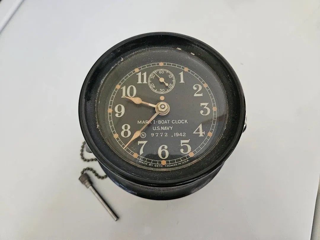 WW2 Mark 1 Boat Clock Us Navy