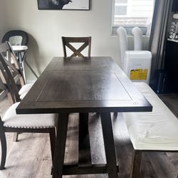 Dining Table only. Chairs not included