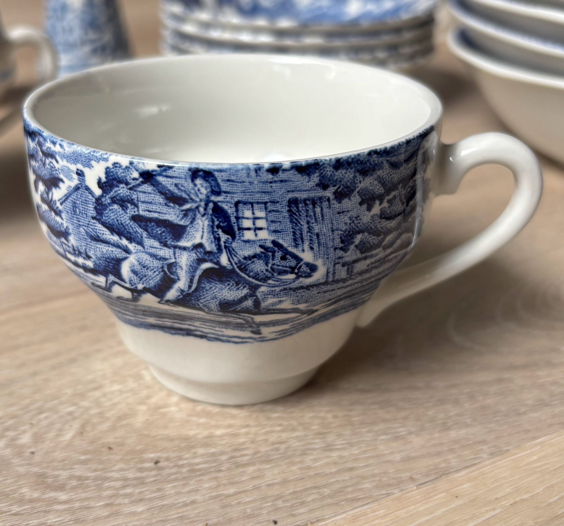 Liberty Blue Dish Set