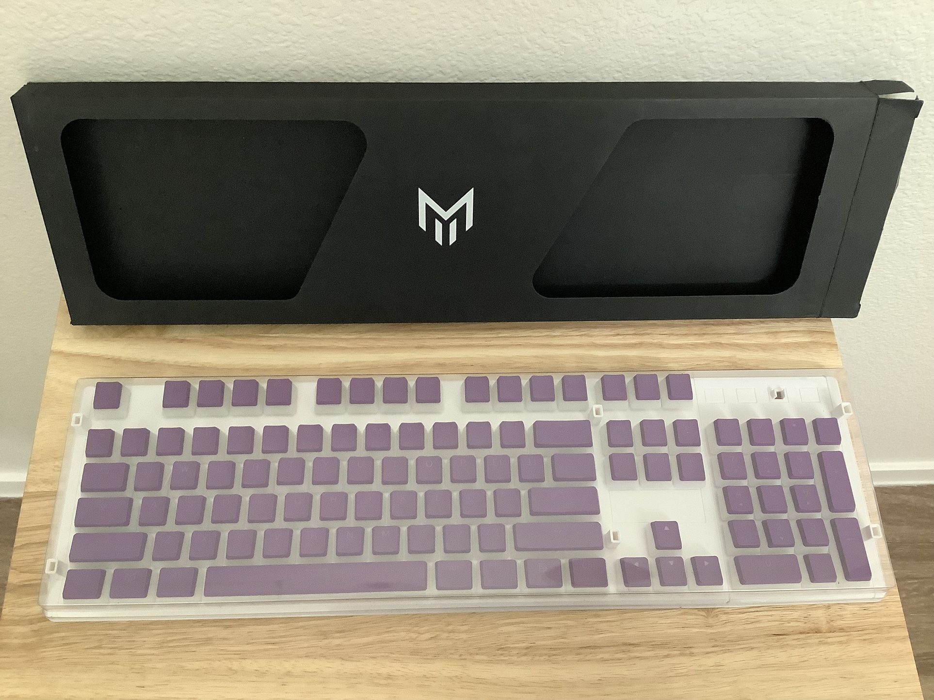 Matrix Keyboards Gaming Keycaps, Missing Keycaps Picker, Purple