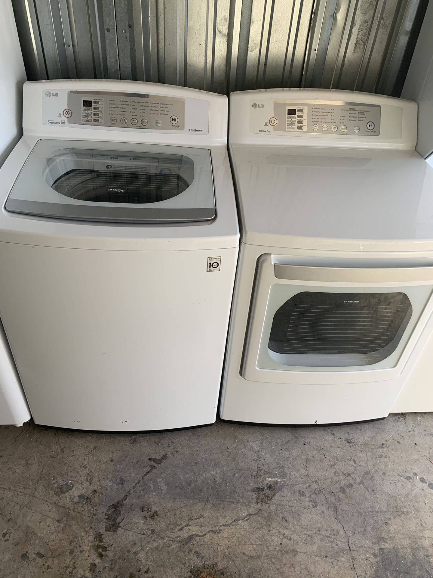 LG Washer and dryer good condition