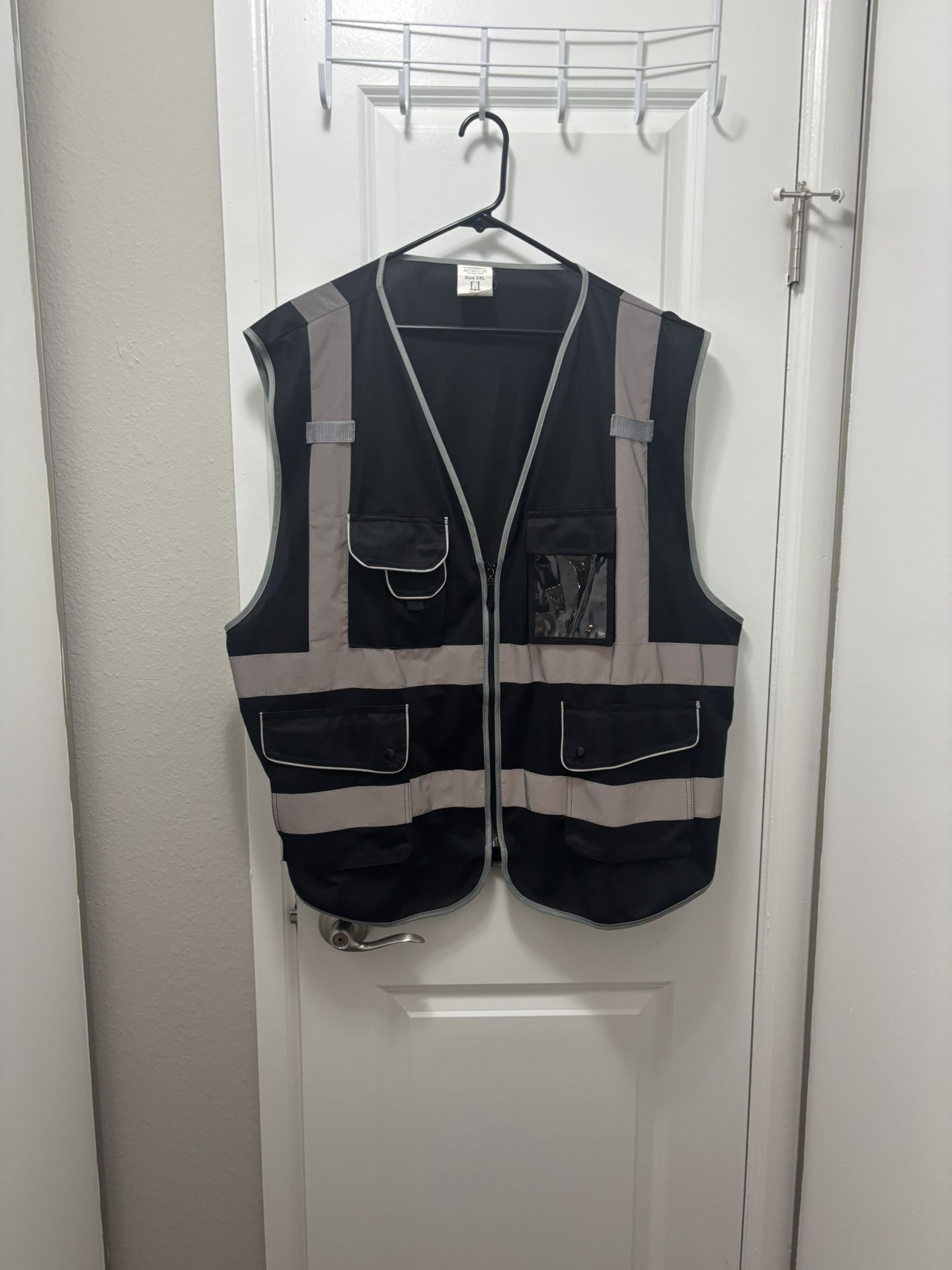 Men’s JK Safety Vest - Black 5XL