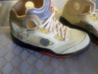 Jordan 5 SP x Off-White Mid Sail