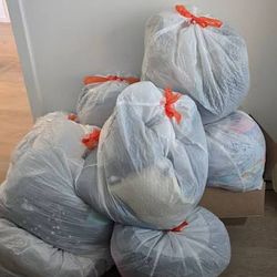 10 Bags Good Clean Condition Mixed Clothes Adults /Kids No Select No Dig No Pick No Choose.All 60$