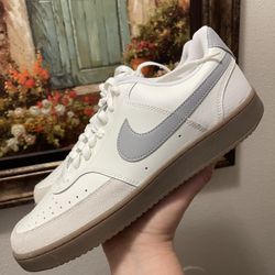 Nike Court Vision Low 'Sail Light Smoke Grey' sneakers