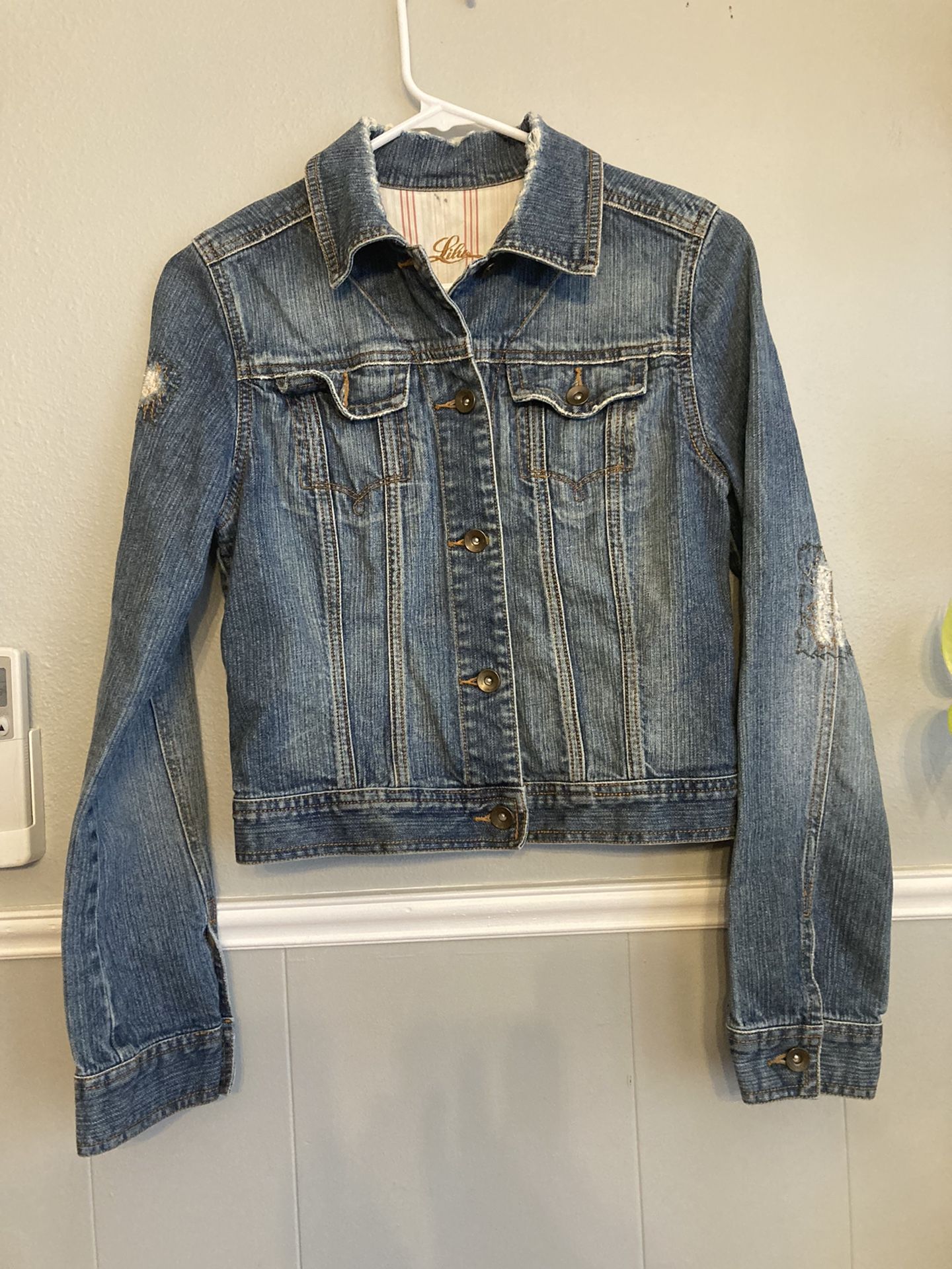 Womens Lilu Jean Jacket Small 