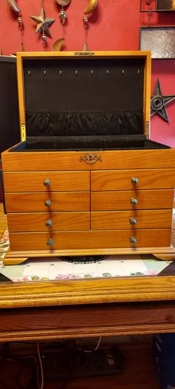 Solid Wood Jewelry Box