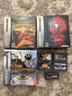 Nintendo gameboy advance games 40 each