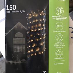 Tree Trunk Lights Outdoor Xmas Decoration