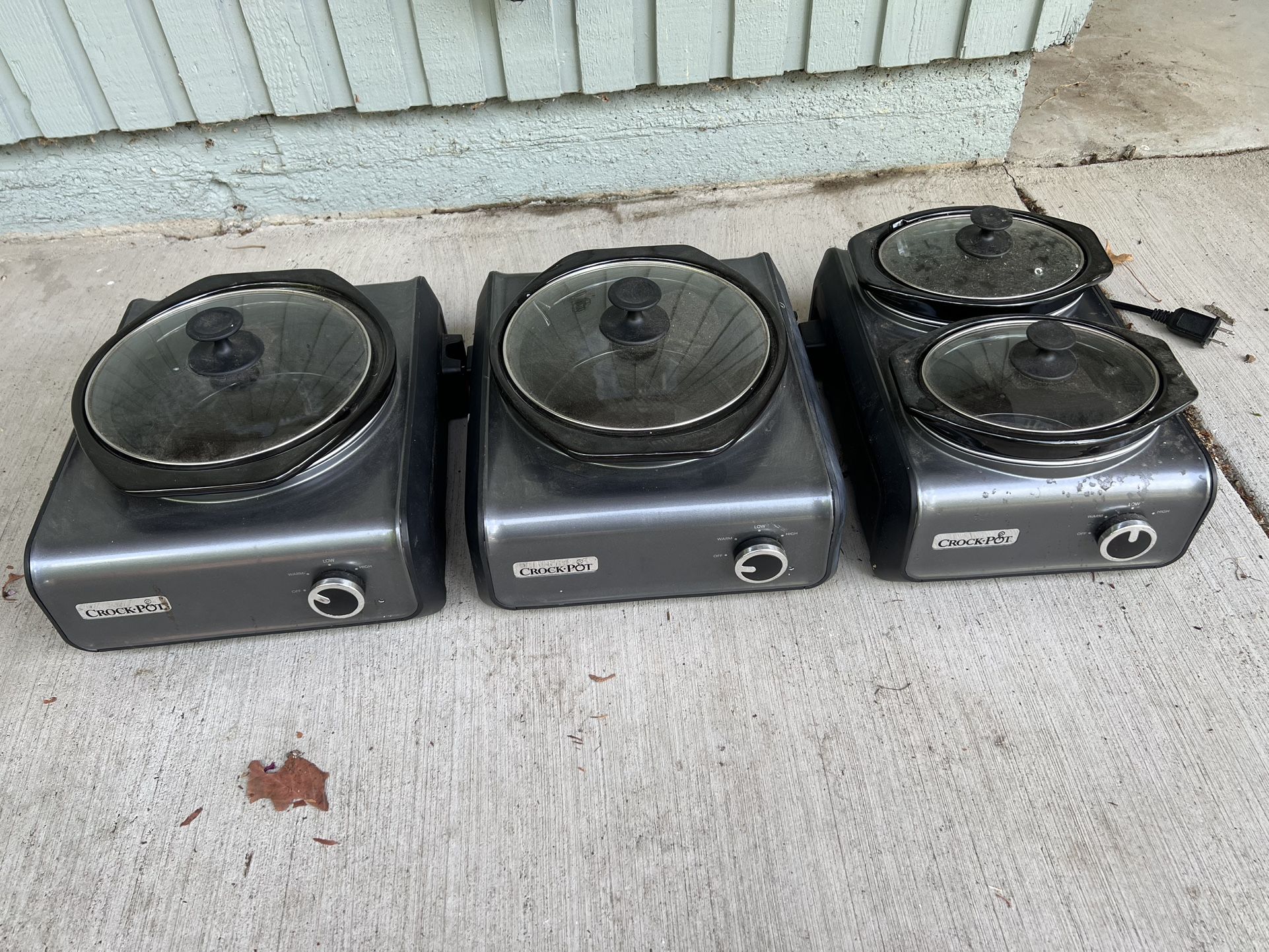 Crockpot Set For Party Buffet