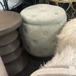 New Stool Side Table Ottoman 17x18