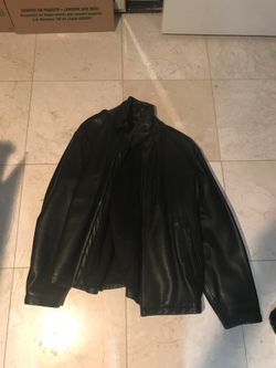 Men’s leather jacket