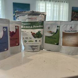 Natural Plant Based Hair care Powders 