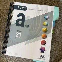 FREE aPHR Book