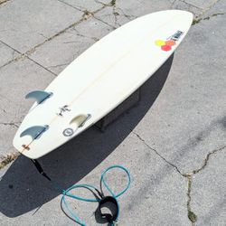 6'2 Surfboard Al Merrick Shortboard Thruster