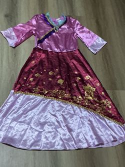 Mulan Princess Costume Dress size 11/12