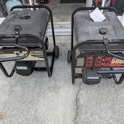  Coleman Powermate Generator   Two