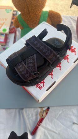 Black Kappa Sandles