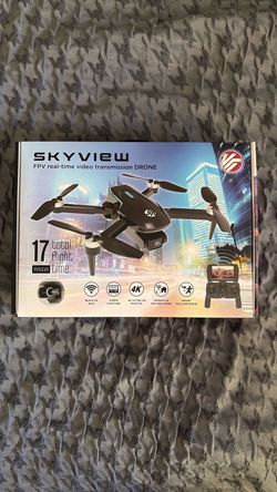 Skyview FPV real time video transmission drone