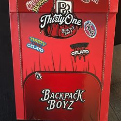 4 Hats Back Pack Boyz With Box 