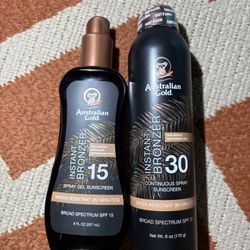 Australian Gold Instant Bronzer Sunscreen 
