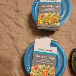 (NEW) 8 ROUND STORAGE BOWLS