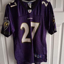 Baltimore Ravens 27 Rice Youth Large Football Jersey NFL 