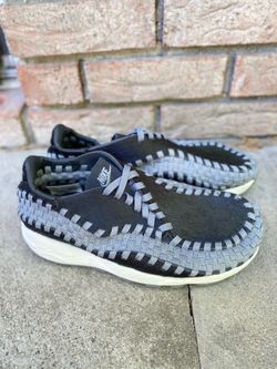 Nike Air Footscape Woven Black Shoes Size W8 Perfect condition like new