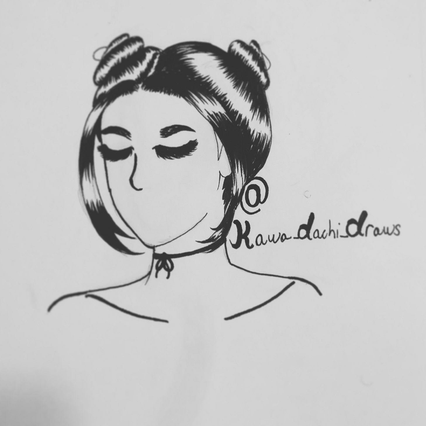 Drawing of a girl