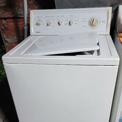 Lavadora Kenmore Heavy Duty Con Garantía Lusiendo Y Trabajando Exelente $300