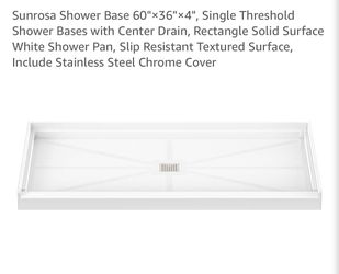 SunRosa Shower Base
