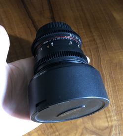 Samyang 14mm T3.1 Ciné Lens For Canon EF mount