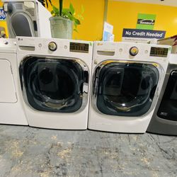 Lavadora Y Secadora Jumbo A Pagos Flexibles 