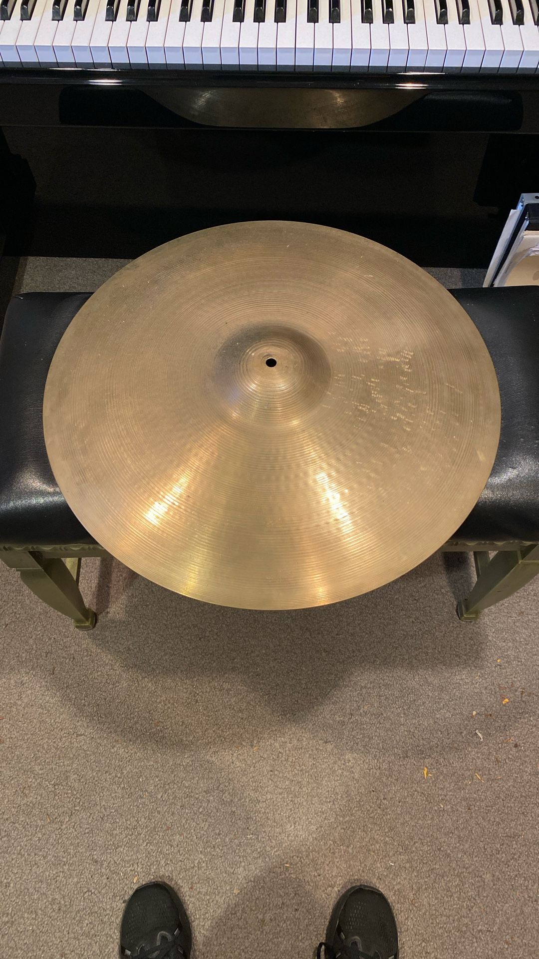 1970’s Zildjian 22 Inch Heavy Ride