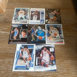 OKC Thunder Players Basketball Cards 