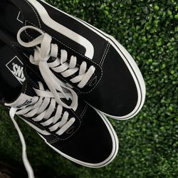 Vans Black and White Sneakers Shoes