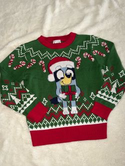 Bluey Christmas sweater