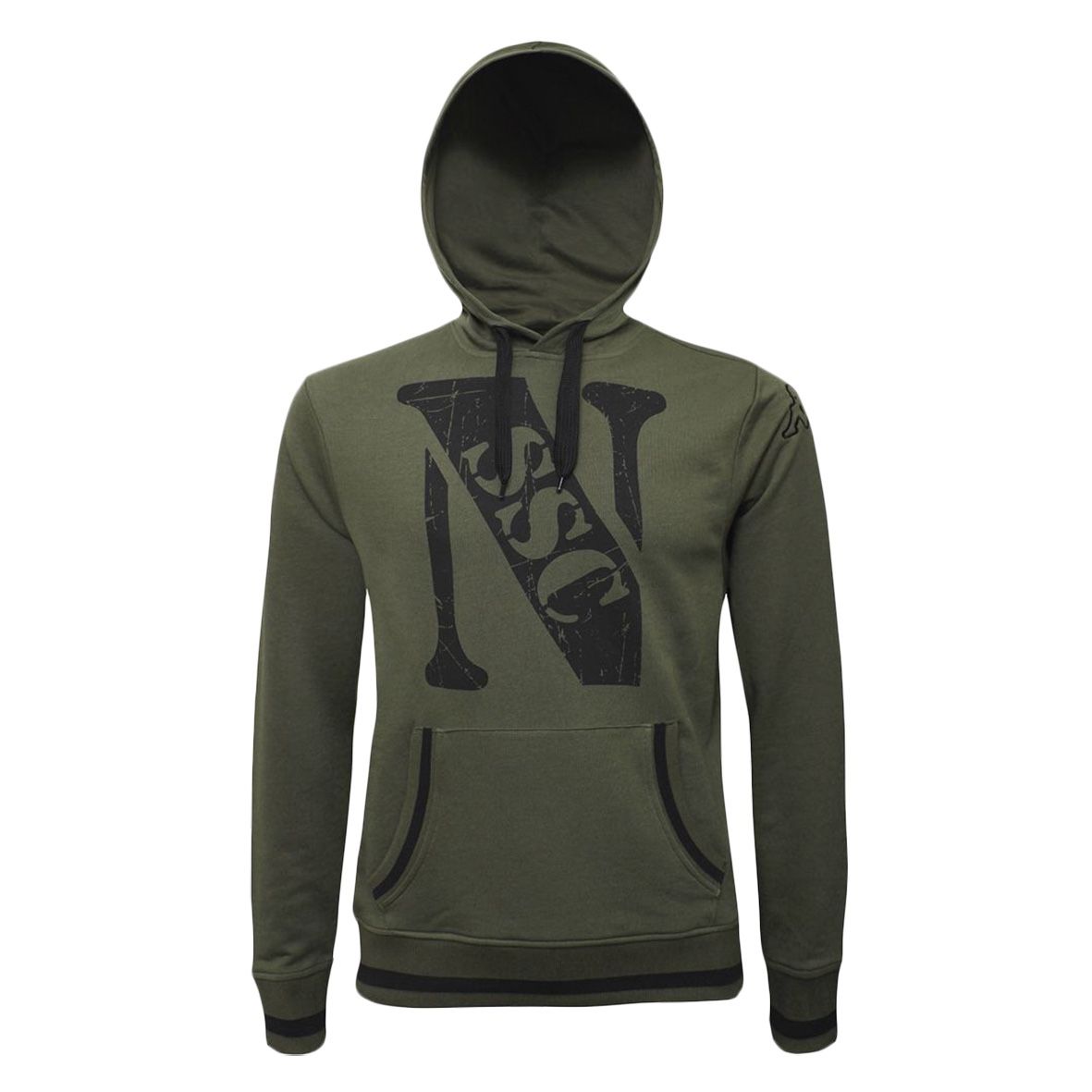 Rare - Army green Napoli hoodie season 2017 - more like a Large