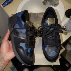 Valentino Blue Camo Size 42