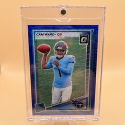 2025 Can Ward Blue Optic Rookie Football Card🔥