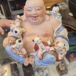 Vintage Buddah  And Children Online $250 Plus Shipping Here $125