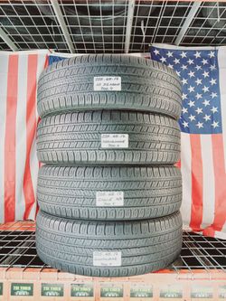 P225/65R17 GOODYEAR EAGLE A/S ALL SEASON 225/65R17 MINIVAN SUV USED TIRES 225 65 17 LEASE RETURN TIRES SHOP GOMAS LLANTAS USADAS NEUMATICOS CAUCHOS 