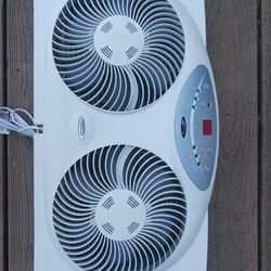 Bonaire Window  Fan Reversable Controls Fans Cooling