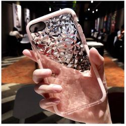 iPhone 6 6s 6 Plus Clear Case - Shockproof 3D Diamond