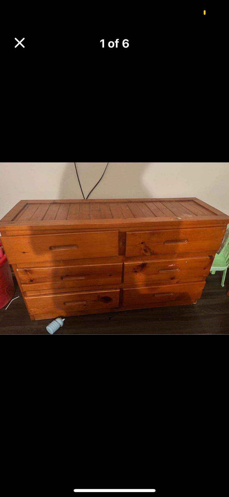 Dresser And Matching Night Stand
