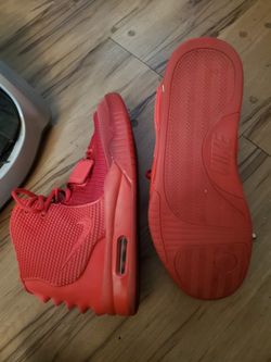 Red Nike Shoes Found In Storage Locker 9.5