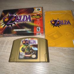 Majoras mask collectors edition n64