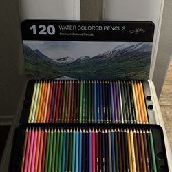 120 Watercolor Pencils NEW