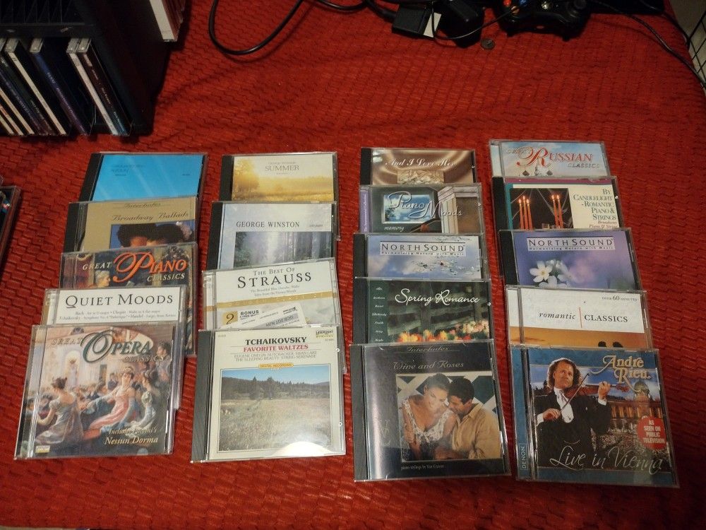 CDS (Easy Listening,  Classical, Piano)
